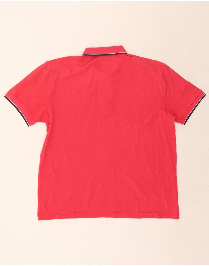 Męska koszulka polo Kappa 2XL w kolorze różowym