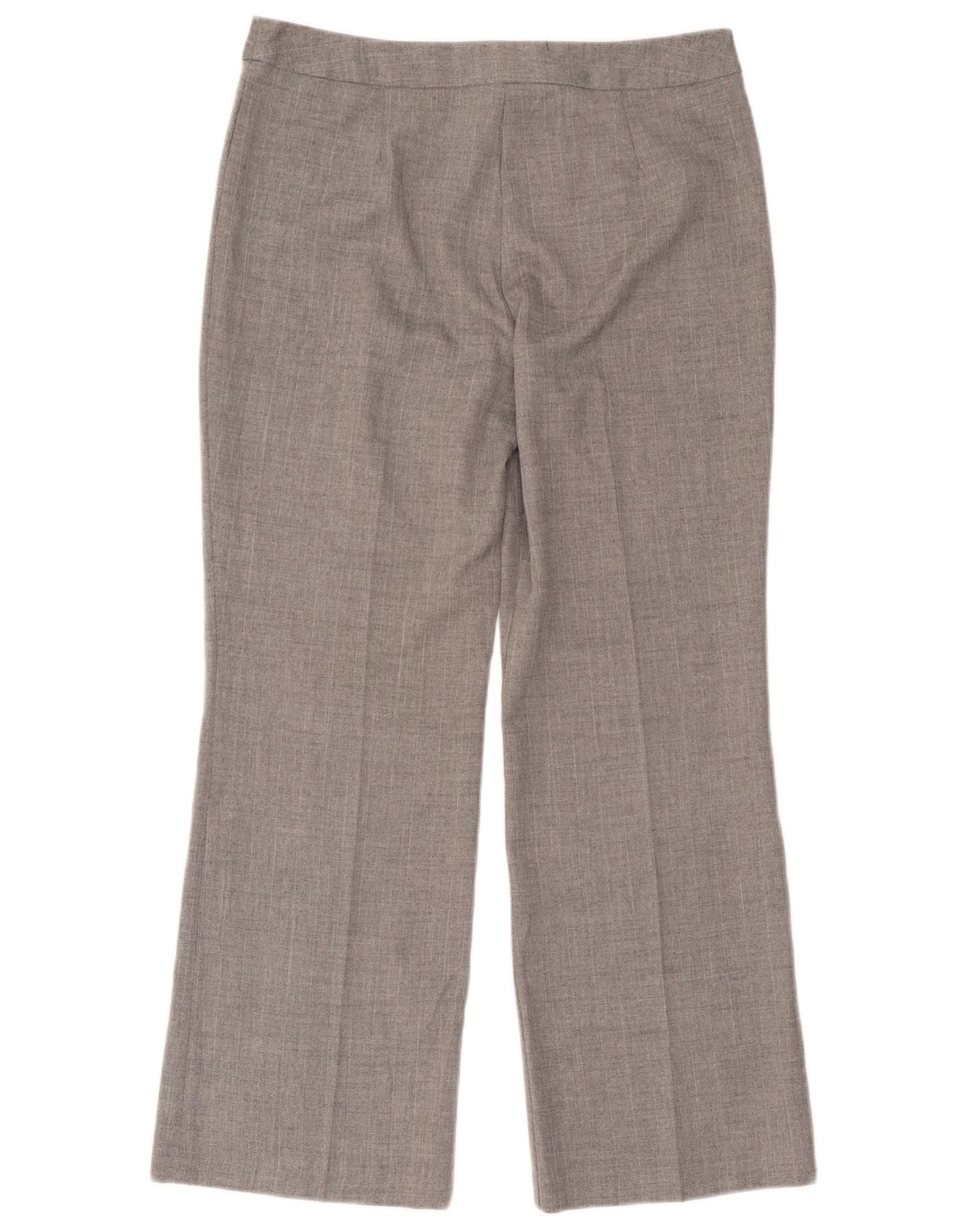 Spodnie garniturowe damskie Marks & Spencer UK 14 Medium W32 L28 Szare w jodełkę