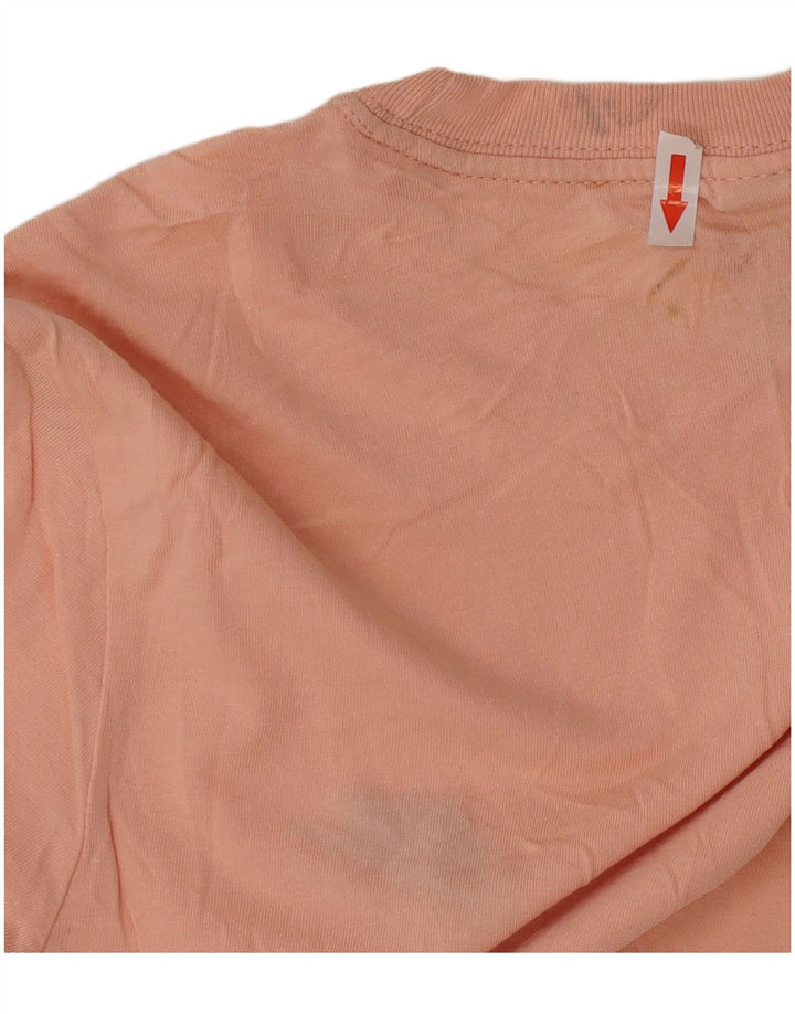 T-shirt męski Nike, mały, różowy, bawełniany
