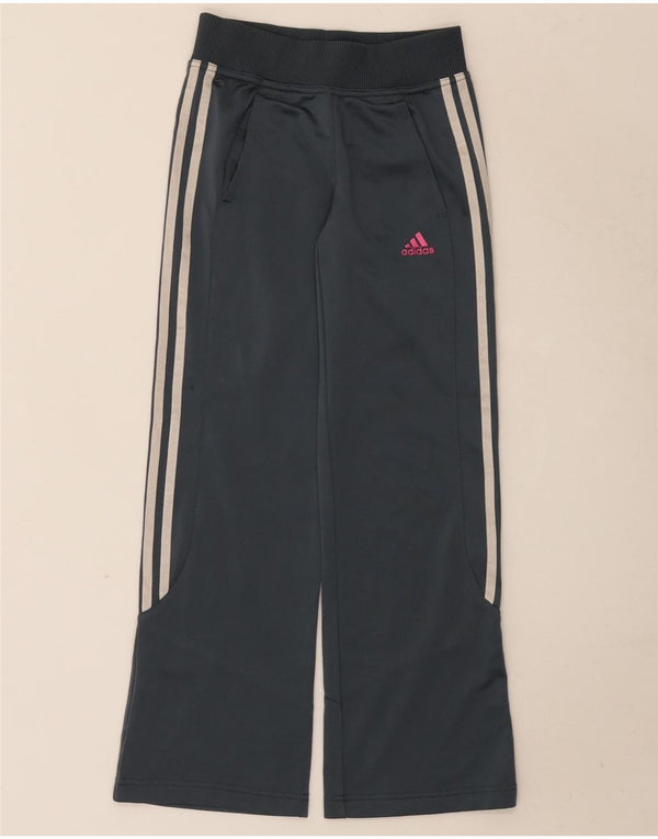 Adidas Dziewczęce luźne spodnie dresowe Joggery 9-10 lat Szary poliester