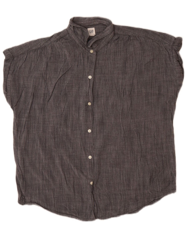 Damska bluzka koszulowa oversize GAP UK 10, mała, szara