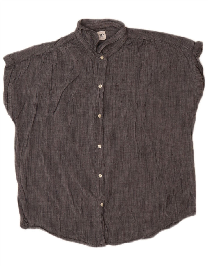 Damska bluzka koszulowa oversize GAP UK 10, mała, szara