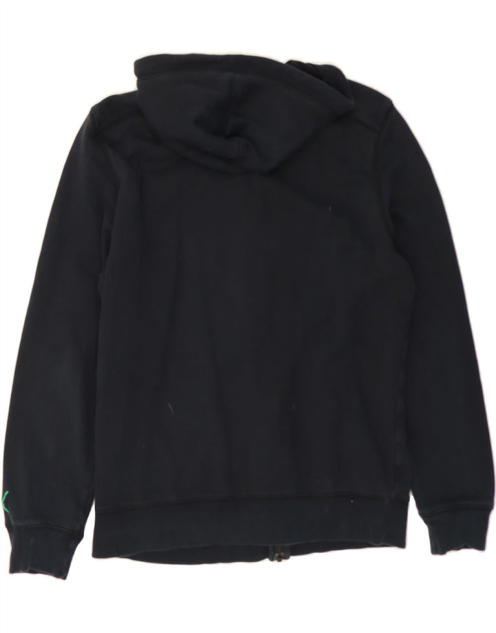 PUMA Mens Graphic Zip Hoodie Sweater Medium Black Cotton Vintage Puma and Second-Hand Puma from Messina Hembry 