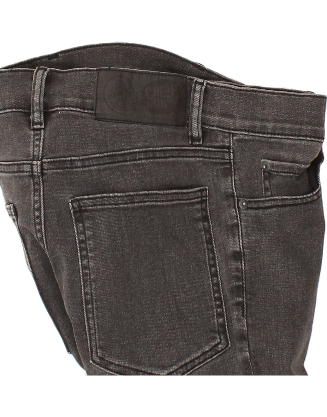 CHEAP MONDAY Womens Skinny Jeans W29 L30 Grey Vintage Cheap Monday and Second-Hand Cheap Monday from Messina Hembry 