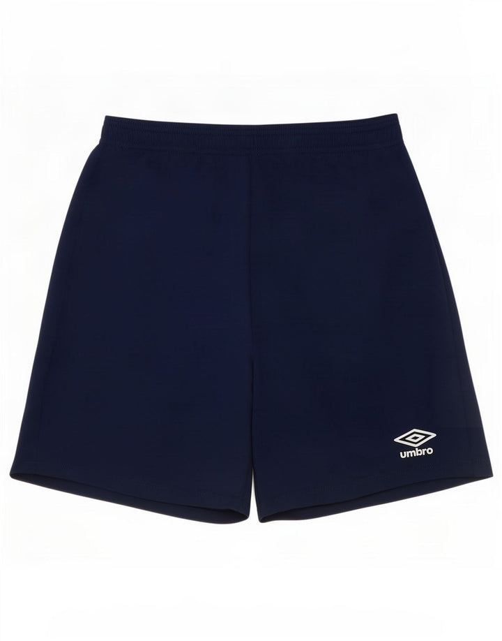 Spodenki sportowe dla chłopców Umbro 12-13 lat XL, granatowe, poliestrowe