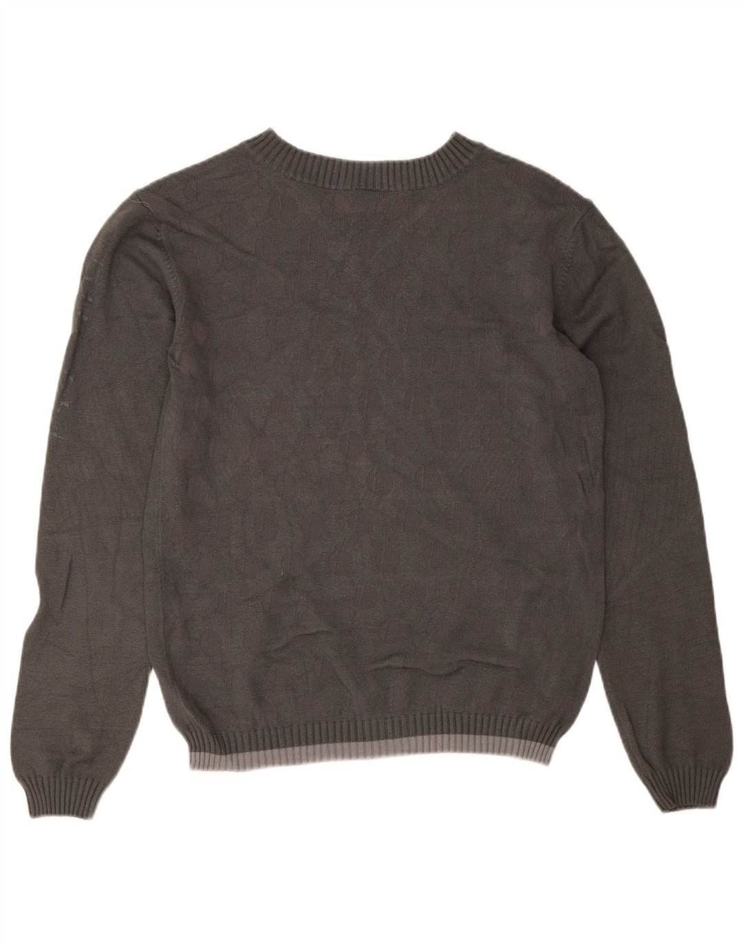 Męski sweter Puma z dekoltem w kształcie litery V, średnioszara wiskoza