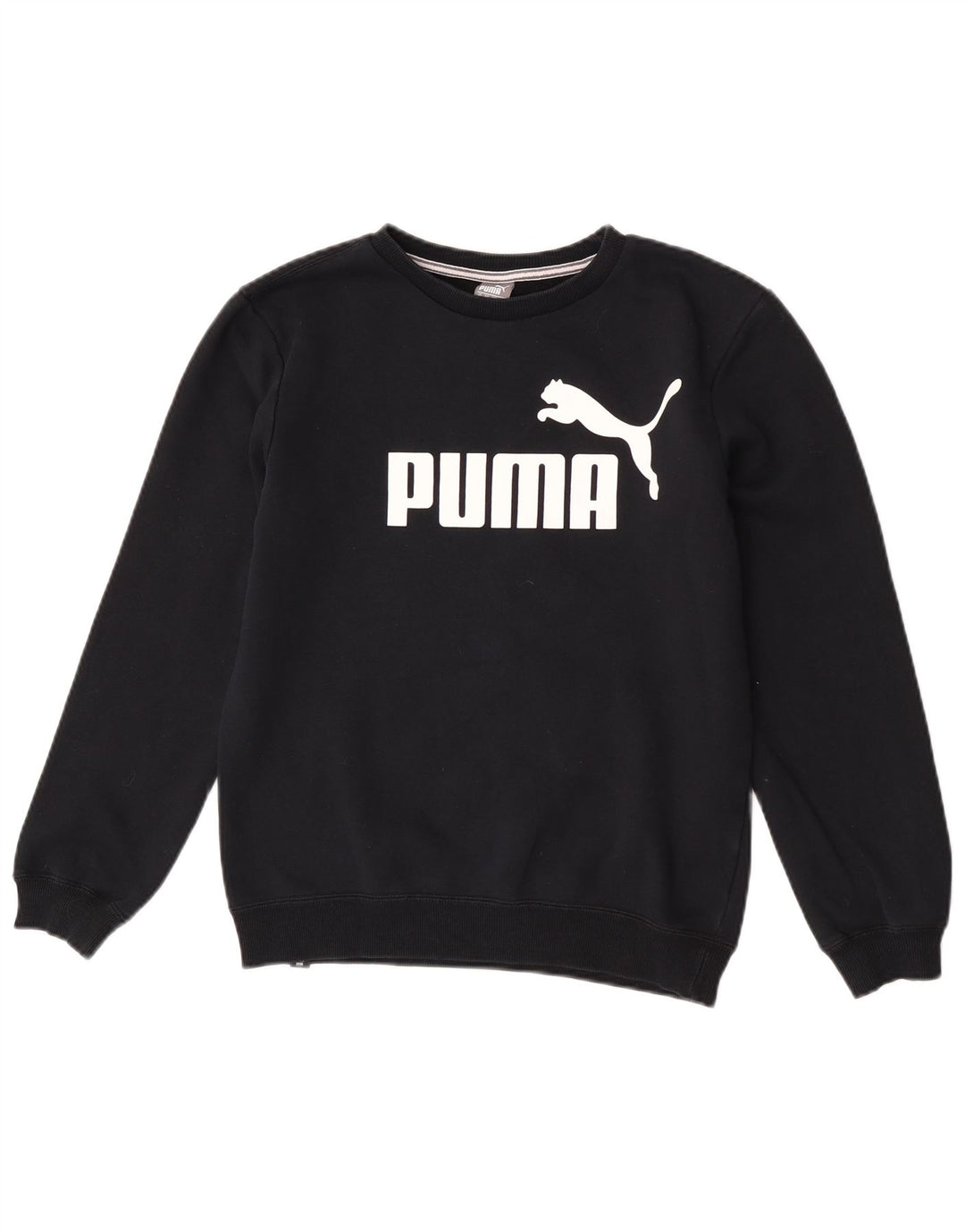 Chłopięca bluza z grafiką Puma, 13-14 lat, czarna