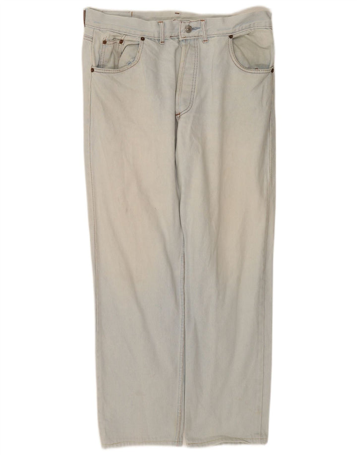 Męskie jeansy Levi's 501 Straight W32 L30 Niebieskie