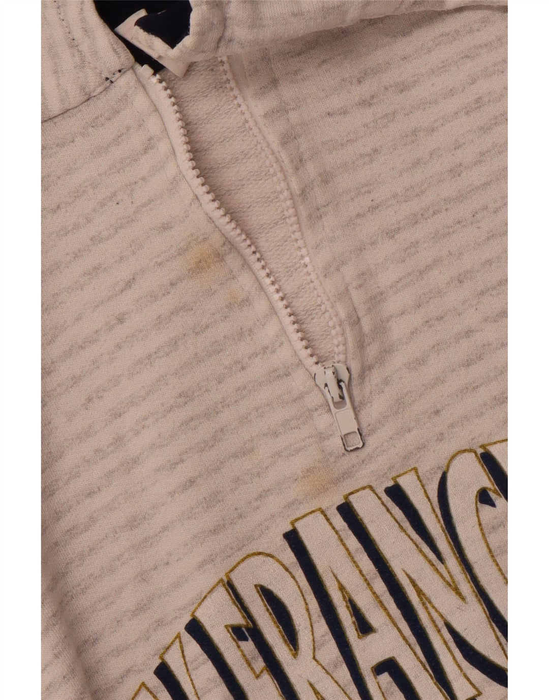 Męska bluza z grafiką MAGIC San Francisco, duże, szare paski