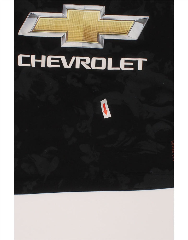 Chłopięca koszulka z grafiką Adidas Top 7-8 lat XS Czarny poliester