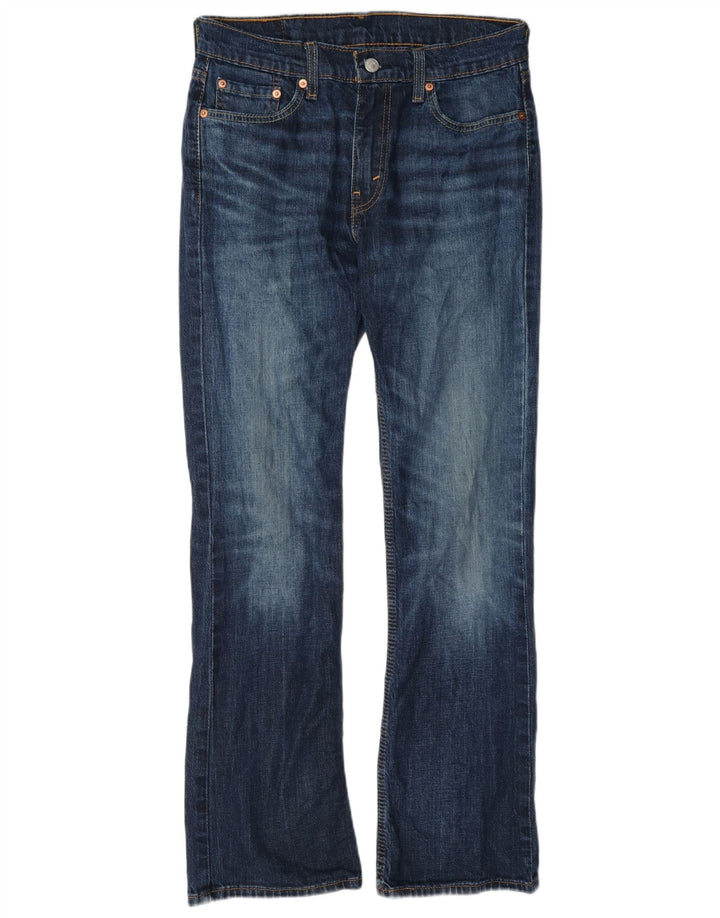 Męskie jeansy Levi's 527 Bootcut W30 L32 Niebieska bawełna
