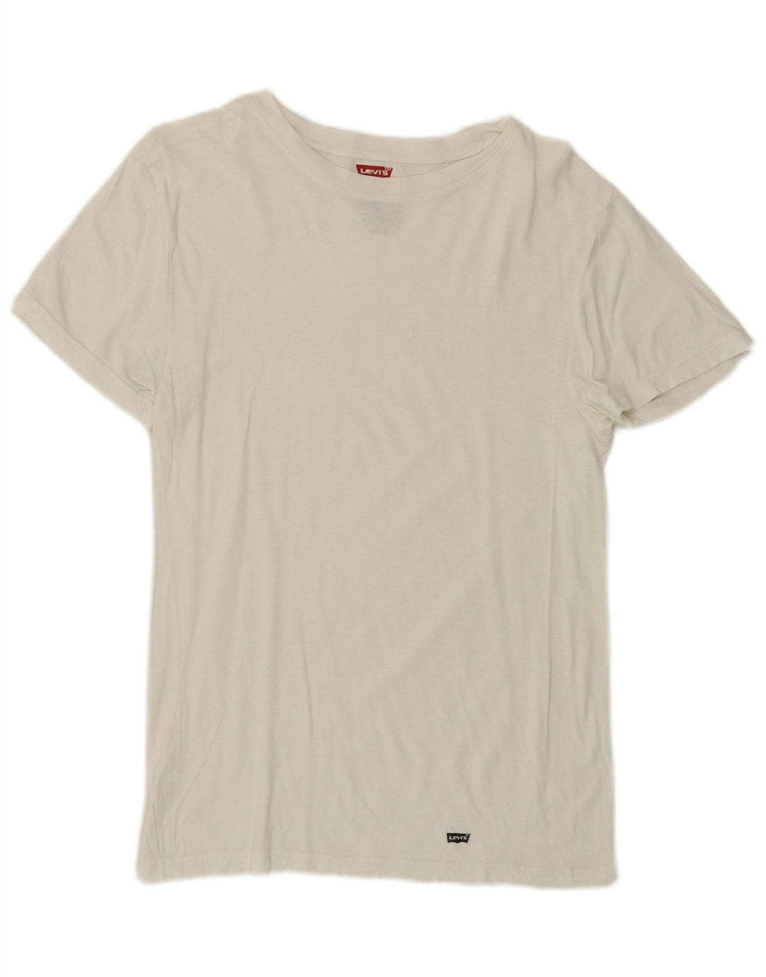 Koszulka męska Levi's Top UK 34/36 Small White Cotton