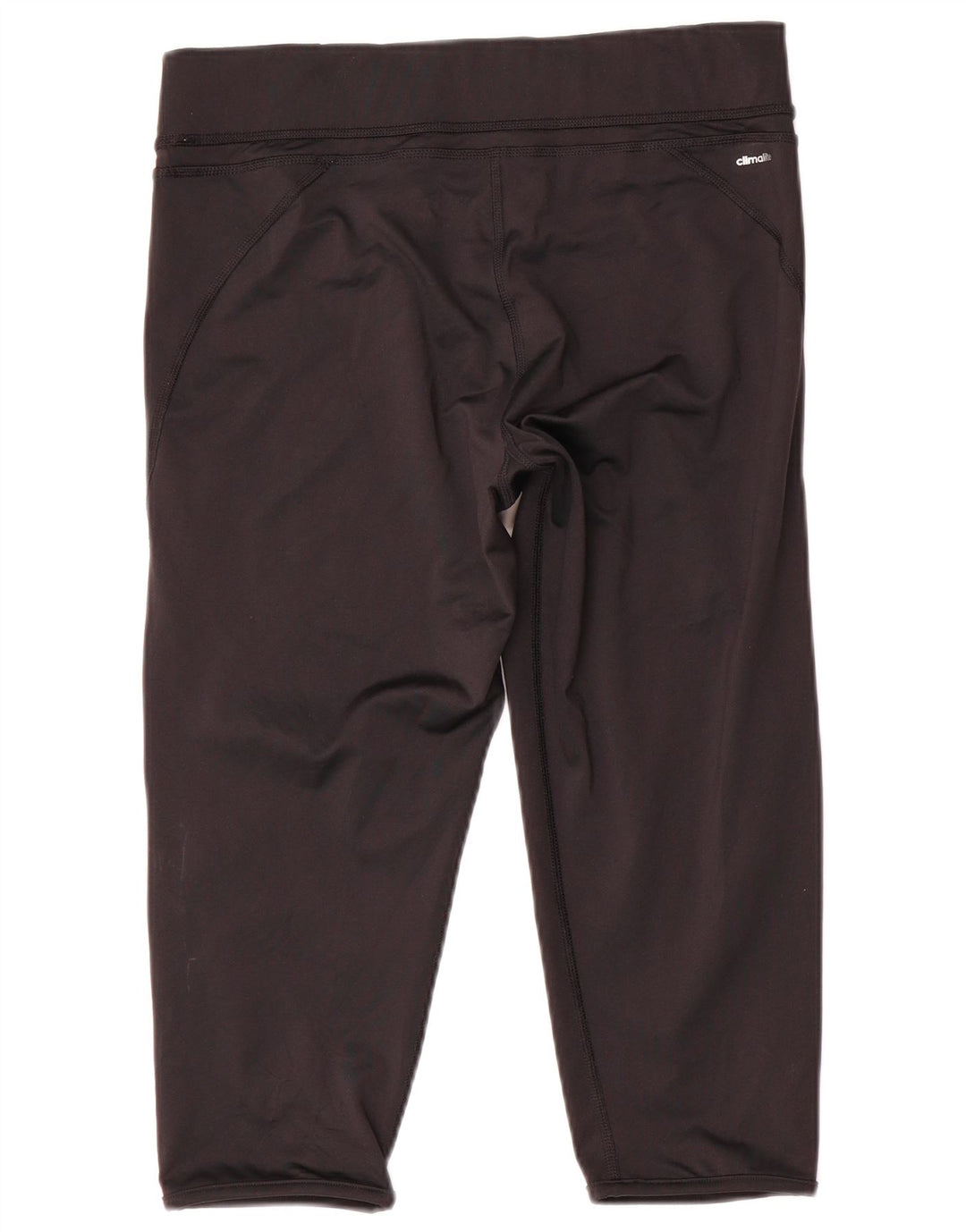 Damskie legginsy Adidas Climalite Capri UK 16/18, duże, czarne, poliestrowe