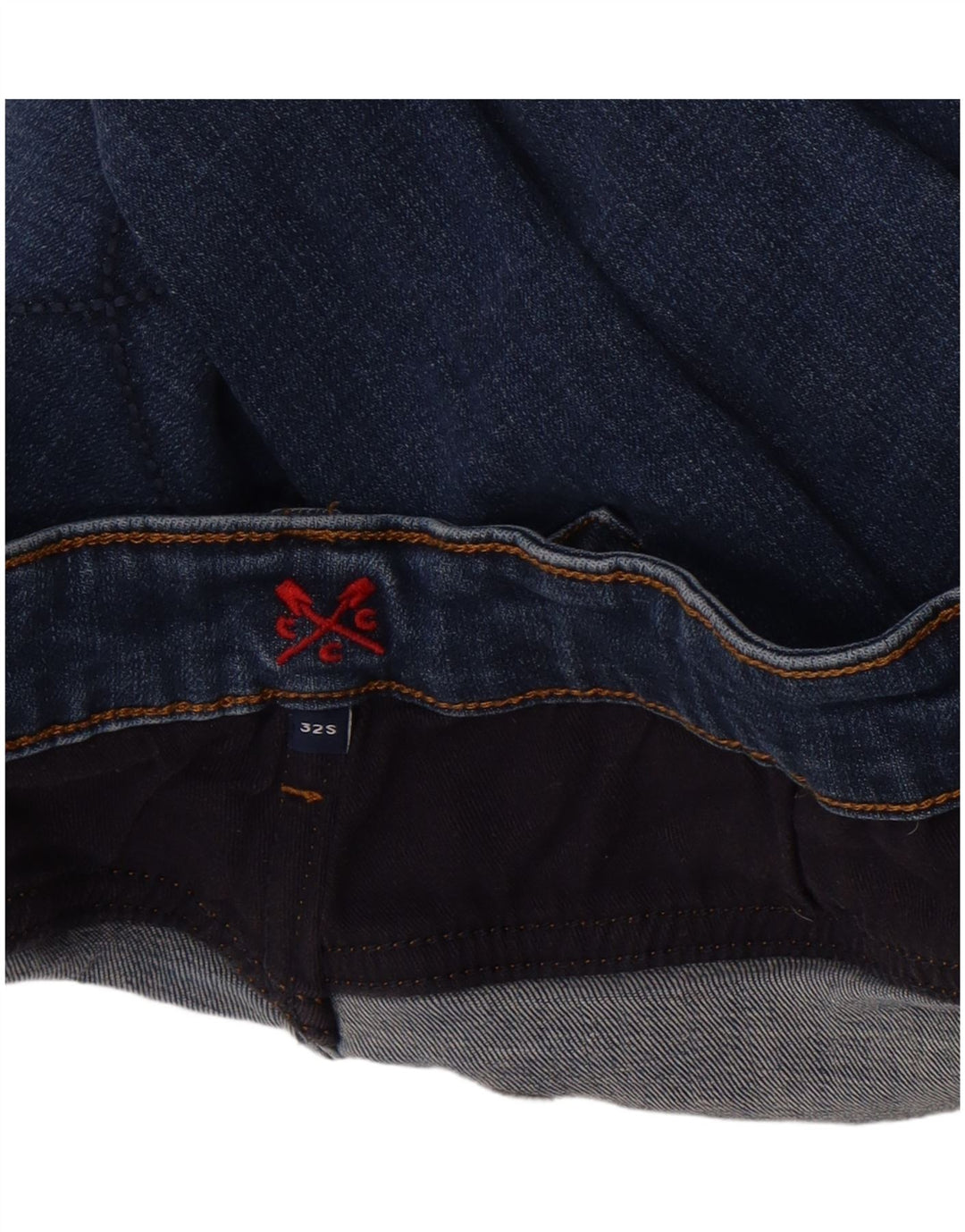 Crew Clothing Damskie jeansy slim W32 L25 granatowe