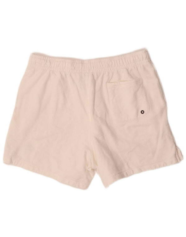 NIKE Mens Sport Shorts XL  White Cotton