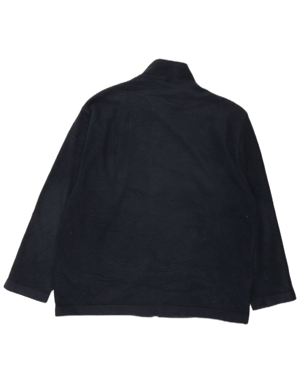 Męska kurtka polarowa Marks & Spencer UK 44 XL, granatowa, poliestrowa