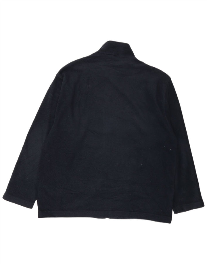 Męska kurtka polarowa Marks & Spencer UK 44 XL, granatowa, poliestrowa