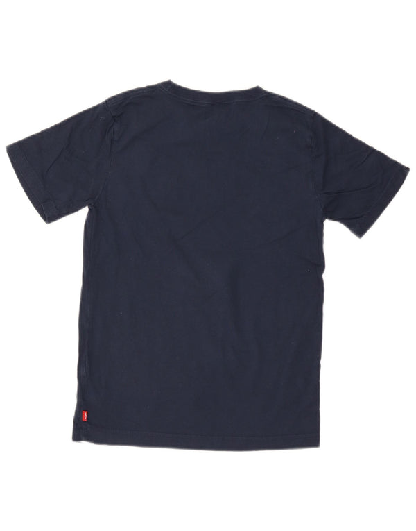 Koszulka chłopięca Levi's z grafiką, 13-14 lat, granatowa, bawełniana