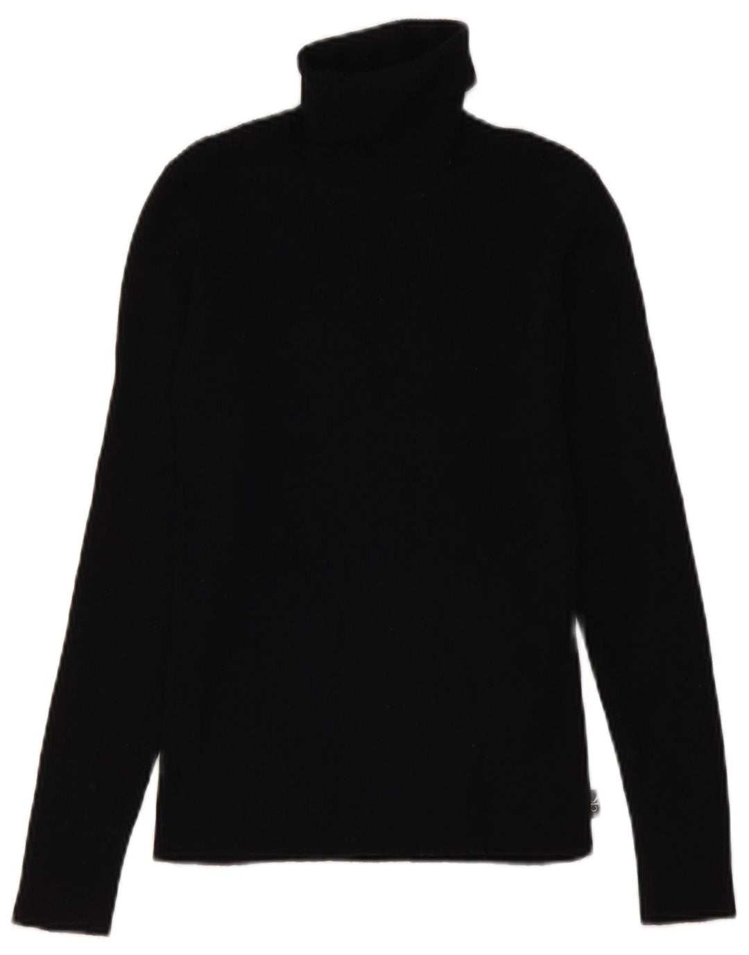 Damski sweter z golfem CALVIN KLEIN JEANS UK 12, średni czarny