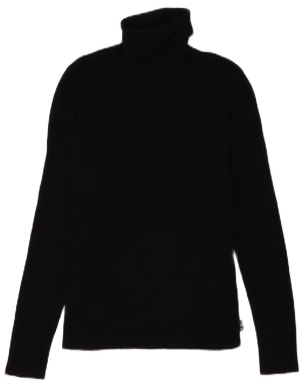 Damski sweter z golfem CALVIN KLEIN JEANS UK 12, średni czarny