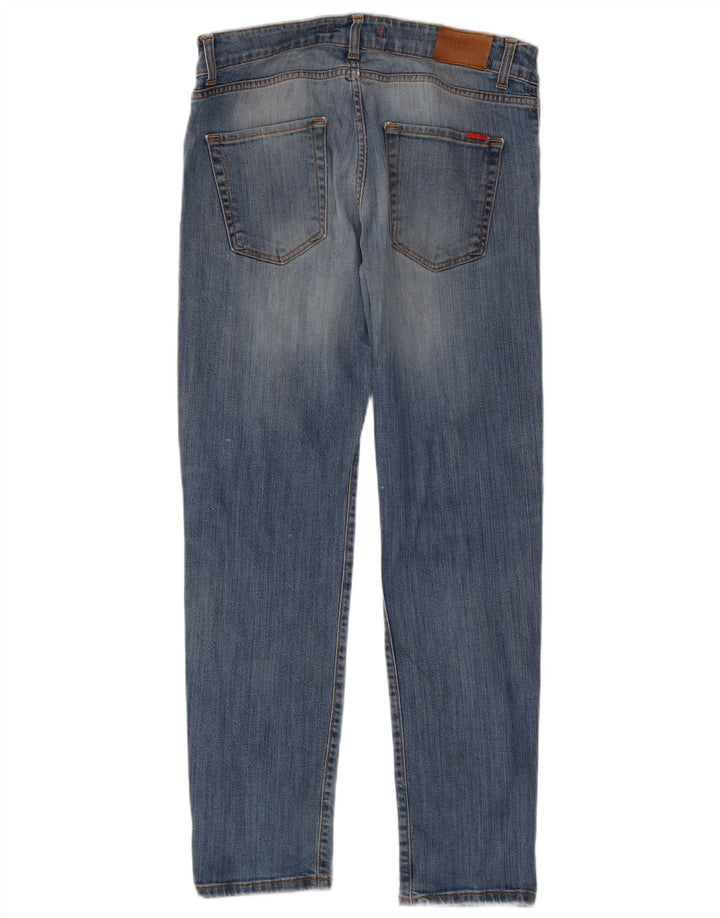 Damskie jeansy Liu Jo w trudnej sytuacji W34 L31 Niebieskie