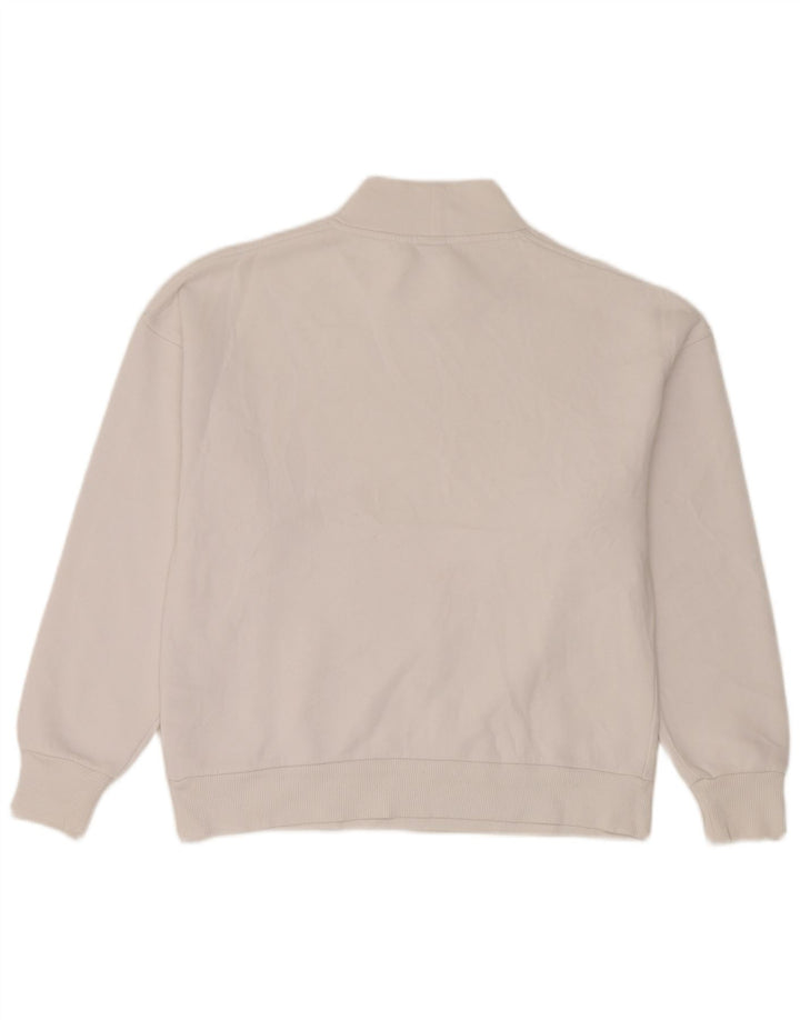 Damska bluza oversize Colmar UK 10, mała, biała bawełna