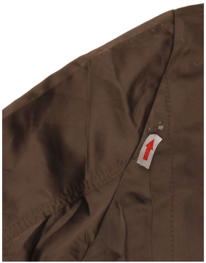 Marks & Spencer Damska kurtka parka Autograph UK 14, średni khaki, poliester