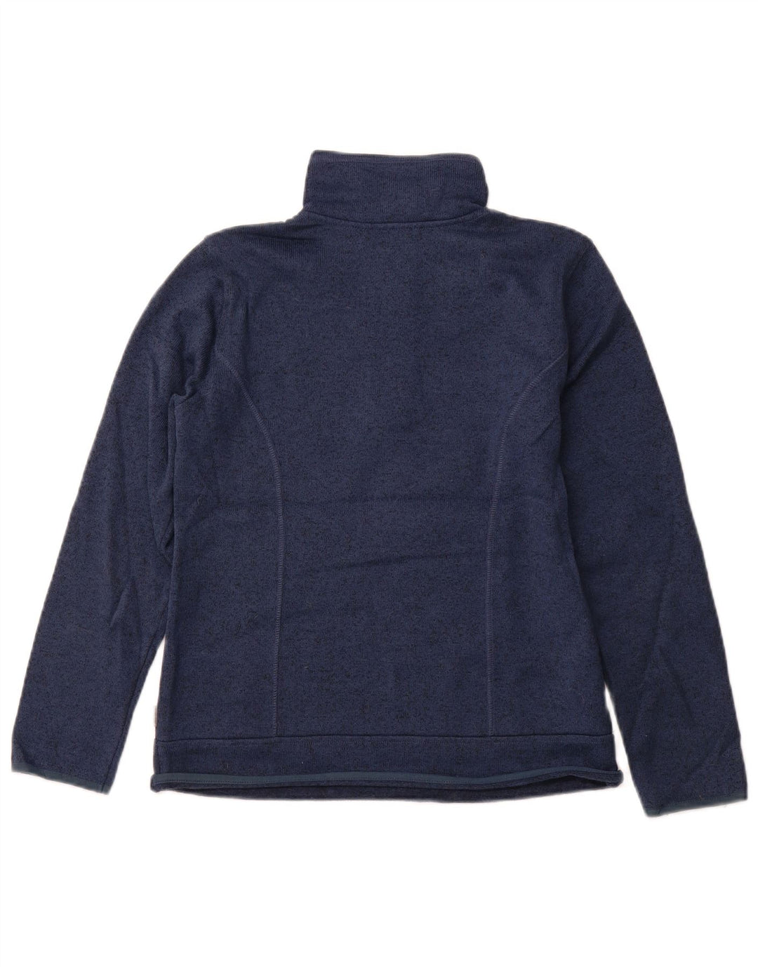 Damska bluza z zamkiem błyskawicznym EDDIE BAUER UK 10 Small Blue Flecked