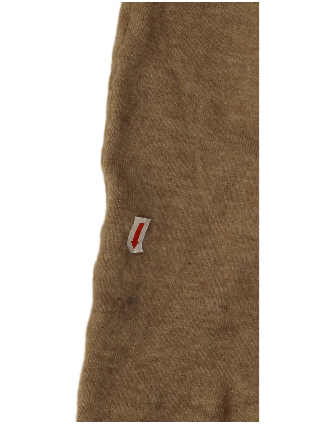 Sweter damski o przedłużonym kroju Zara UK 14 średni beż