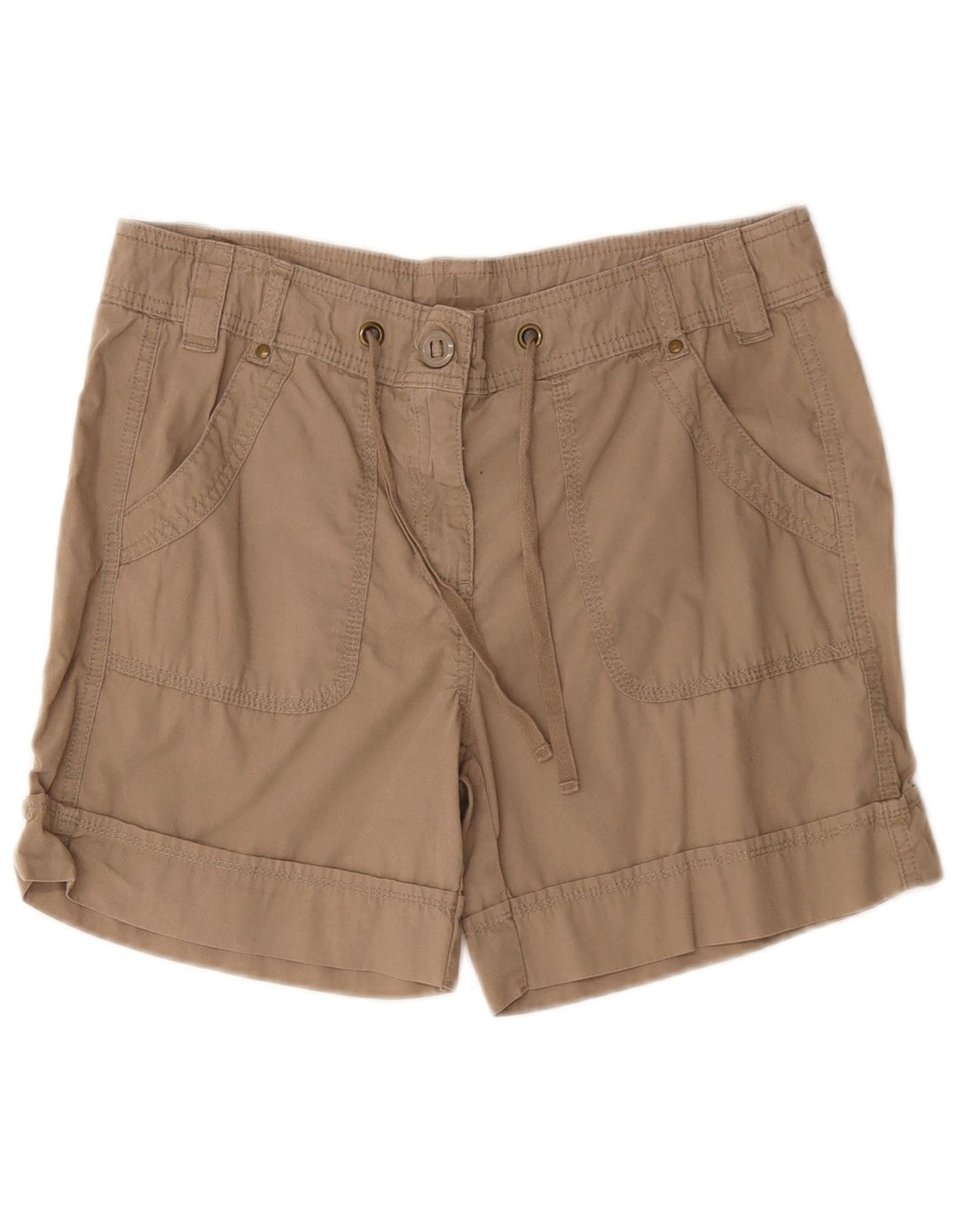 Damskie spodenki cargo Marks & Spencer UK 12 Medium W32, bawełna khaki