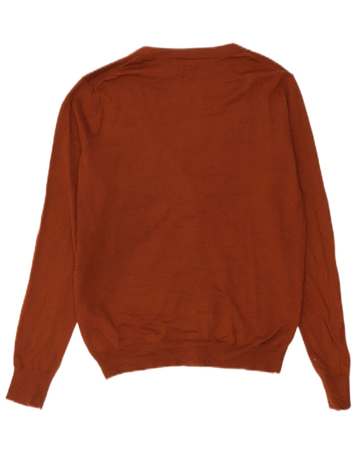 Sweter damski Zara Cardigan UK 10 Mały brązowy akryl