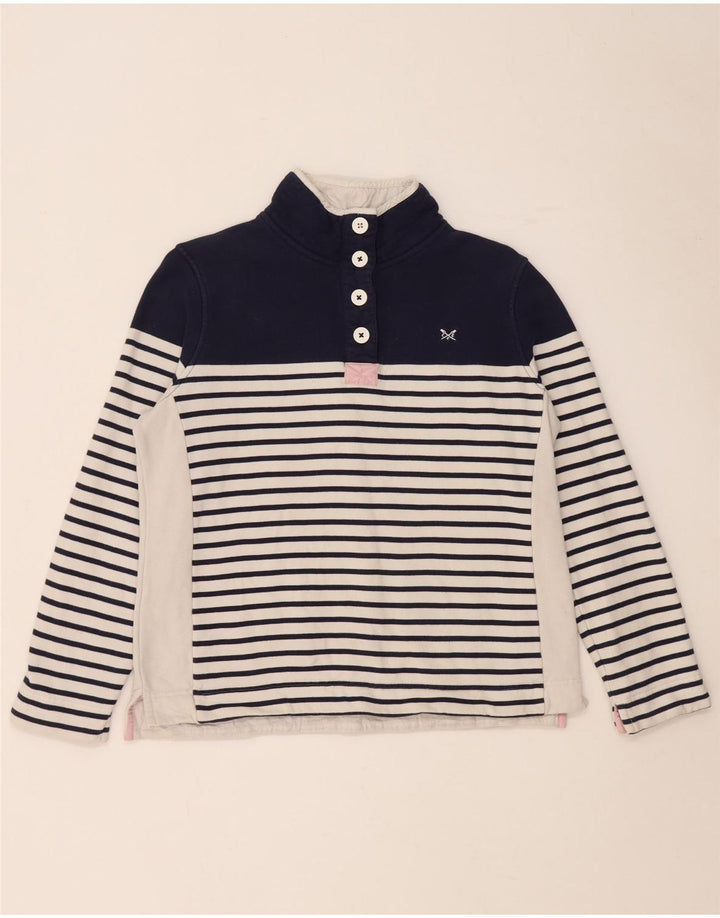 Damska bluza Crew Clothing Sweter UK 12 Średni granatowy w paski