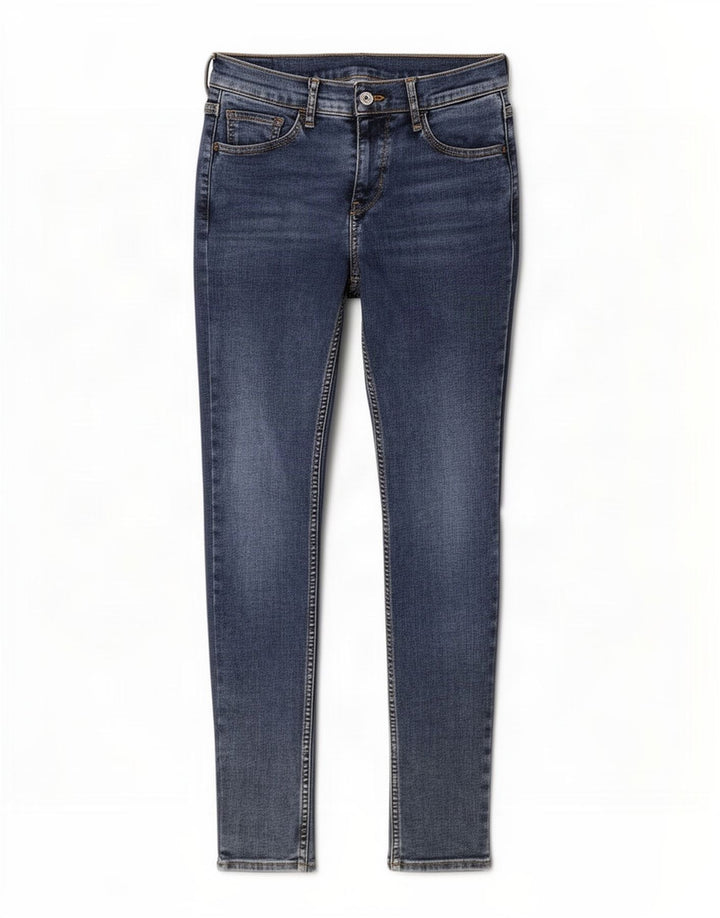 Damskie jeansy Skinny Levi's W28 L30 Niebieskie