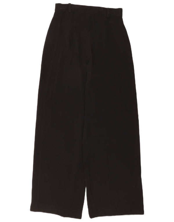 Damskie spodnie garniturowe z wysokim stanem French Connection UK 8 Small W24 L30 Czarne