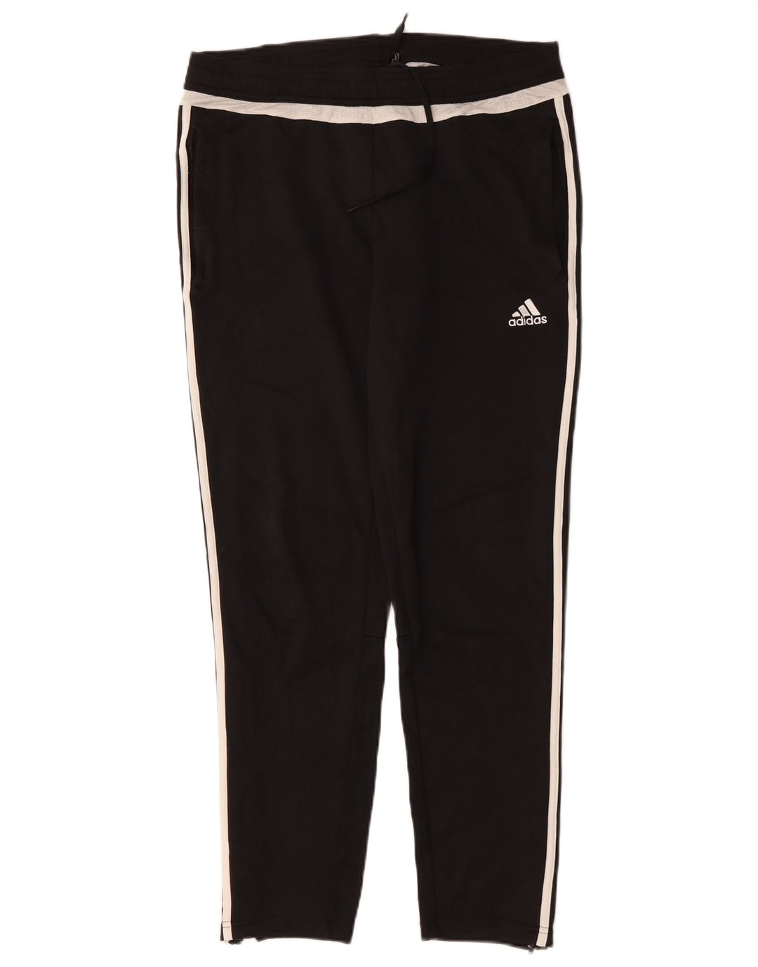 Damskie spodnie dresowe ADIDAS Climacool UK 16/18, duże, czarne, poliestrowe