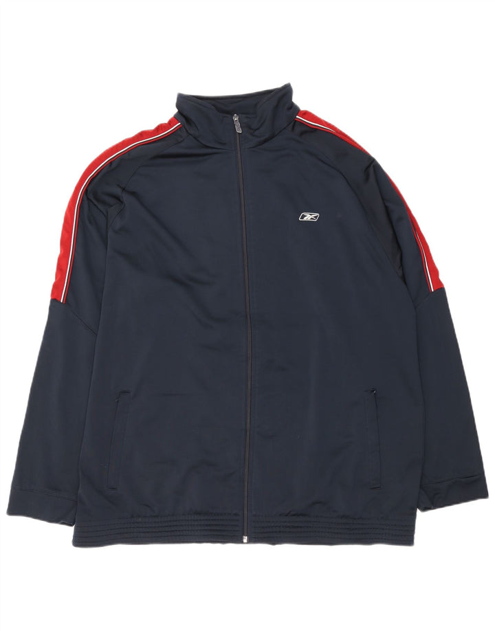 Męska kurtka dresowa Reebok XL w kolorze granatowym