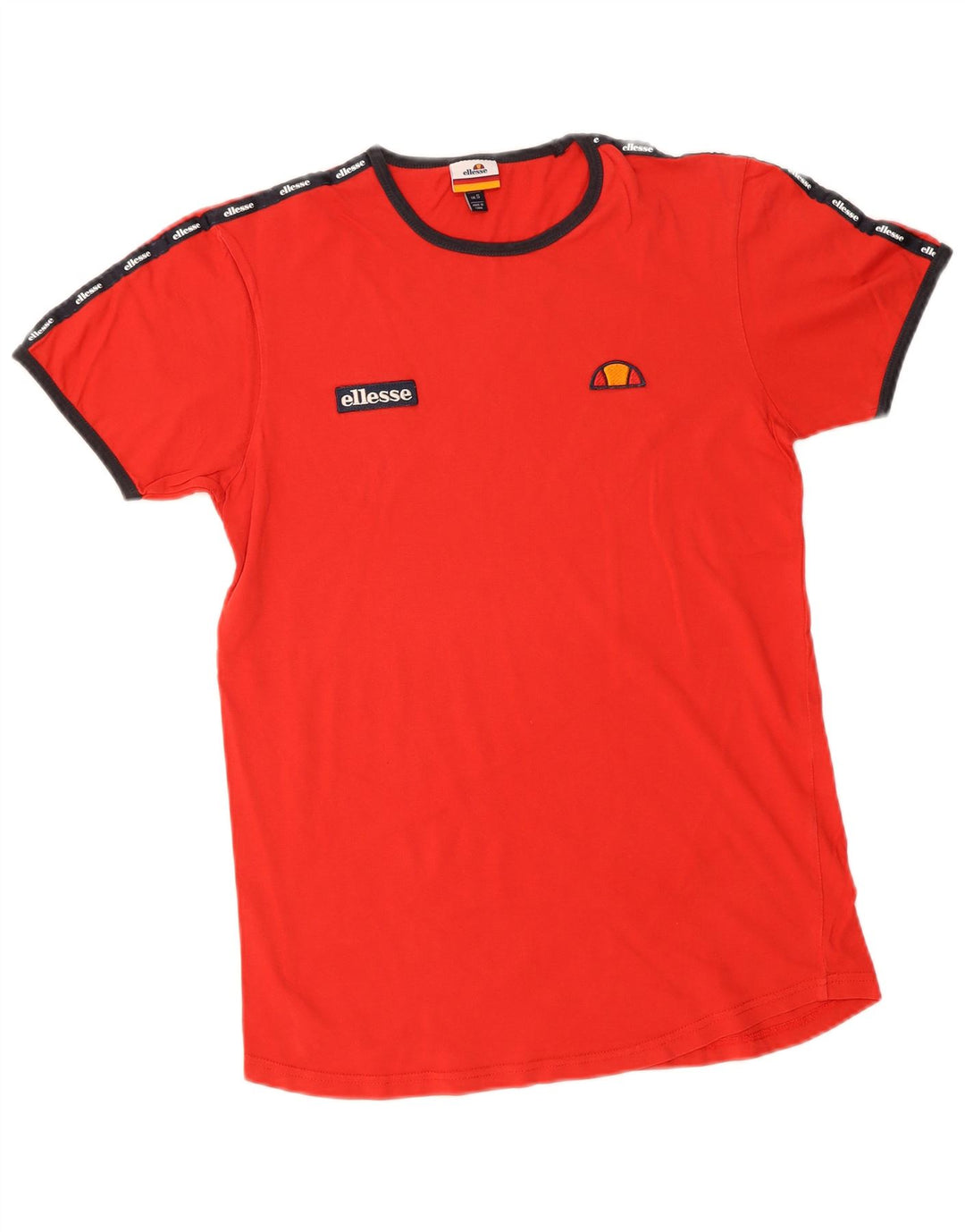 ELLESSE Mens Graphic T-Shirt Top Small Red