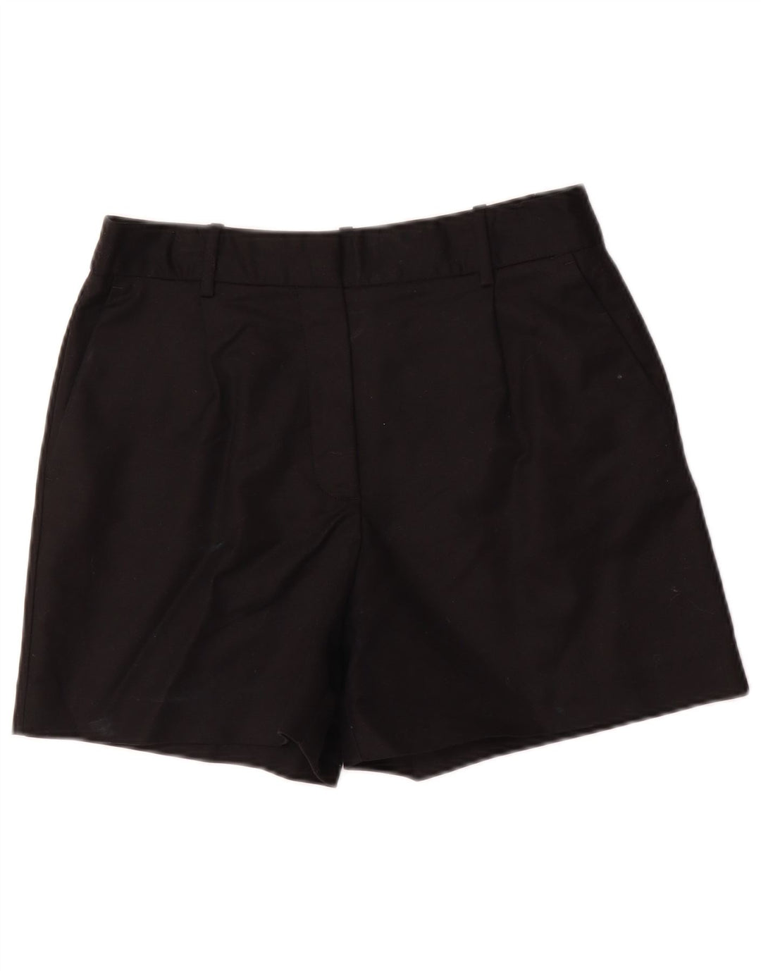 Damskie spodenki chino Zara, średnie W28, czarne, bawełniane