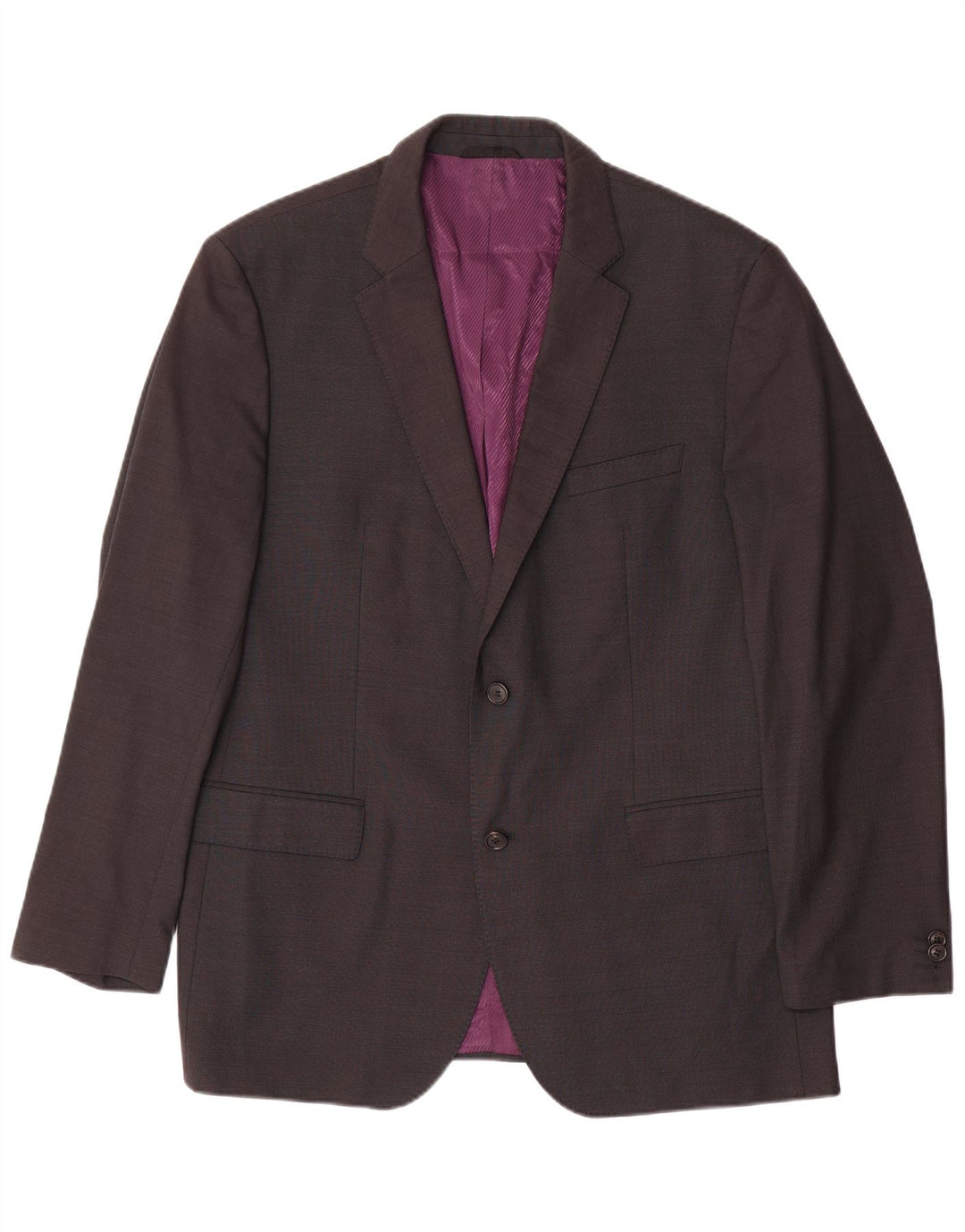 Męska marynarka zapinana na 2 guziki Hugo Boss EU 54 2XL Szara wełna