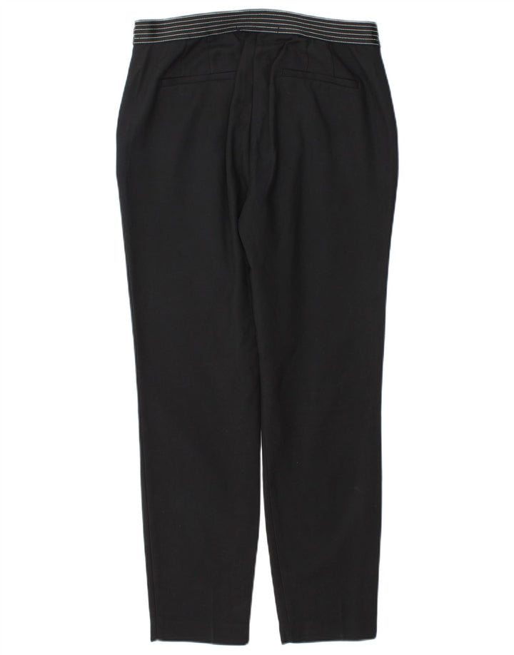 Spodnie damskie Zara Slim Chino, średnie W29 L28, czarne, bawełniane