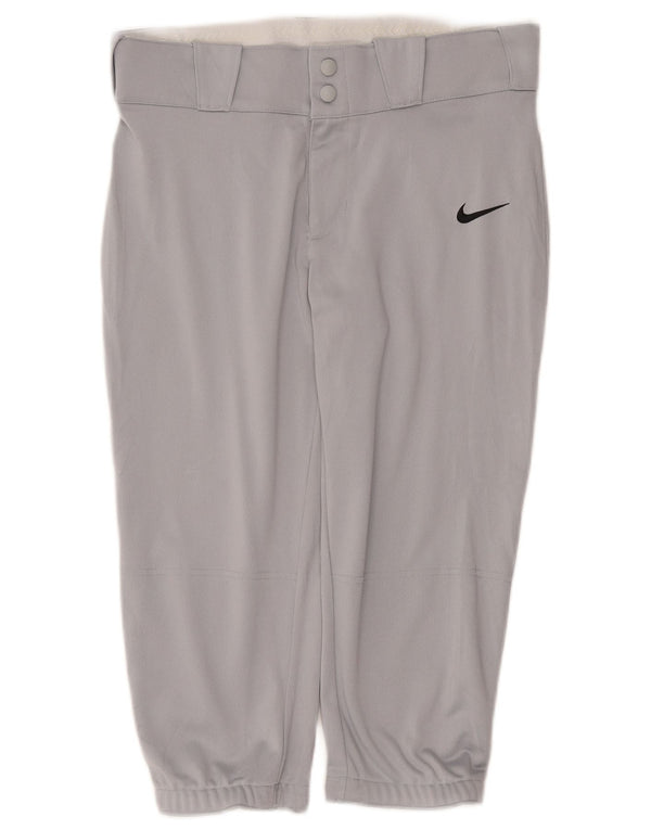 Damskie spodnie dresowe Nike Capri Joggers UK 12 Średni szary poliester
