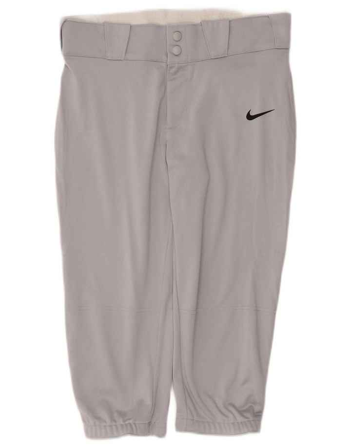 Damskie spodnie dresowe Nike Capri Joggers UK 12 Średni szary poliester