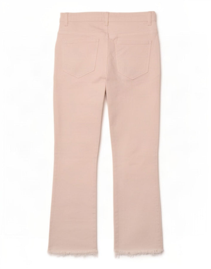 Dżinsy damskie Zara Crop Bootcut EU 38 Small W28 L26 Biała bawełna