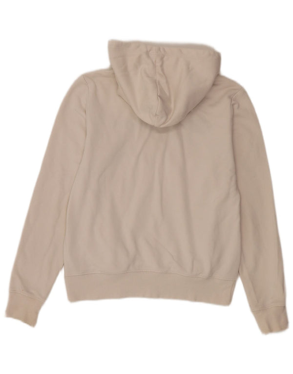 Damska bluza z kapturem Champion Graphic UK 10 Small, biała, bawełniana