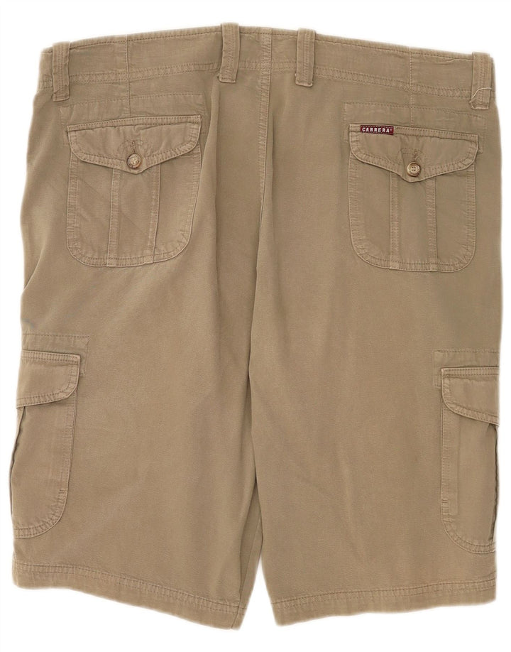 Męskie spodenki cargo Carrera 618 W40 XL, bawełna khaki