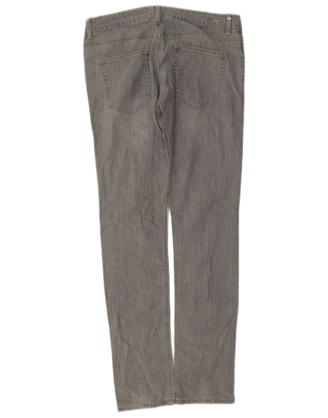 SIVIGLIA Damskie jeansy slim W30 L31 Szara bawełna