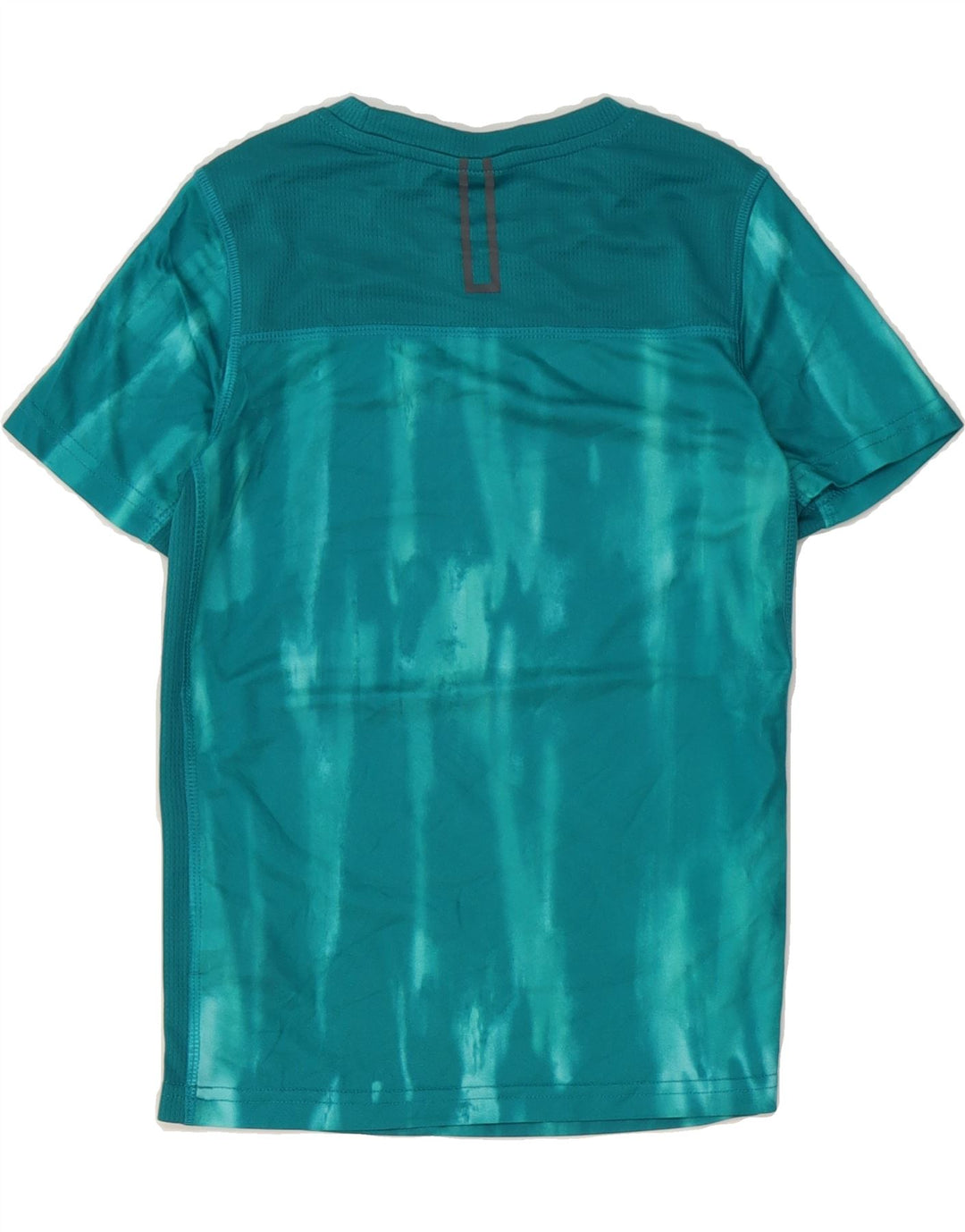 RUSSELL ATHLETIC Boys T-Shirt Top 7-8 Years Medium  Turquoise Tie Dye Vintage Russell Athletic and Second-Hand Russell Athletic from Messina Hembry 