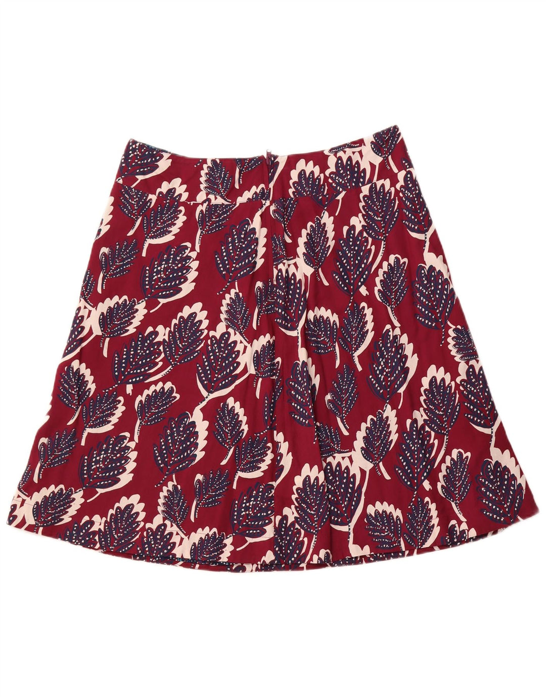 WHITE STUFF Damska spódnica o linii A UK 14 Large W34 Różowa wiskoza w kwiaty