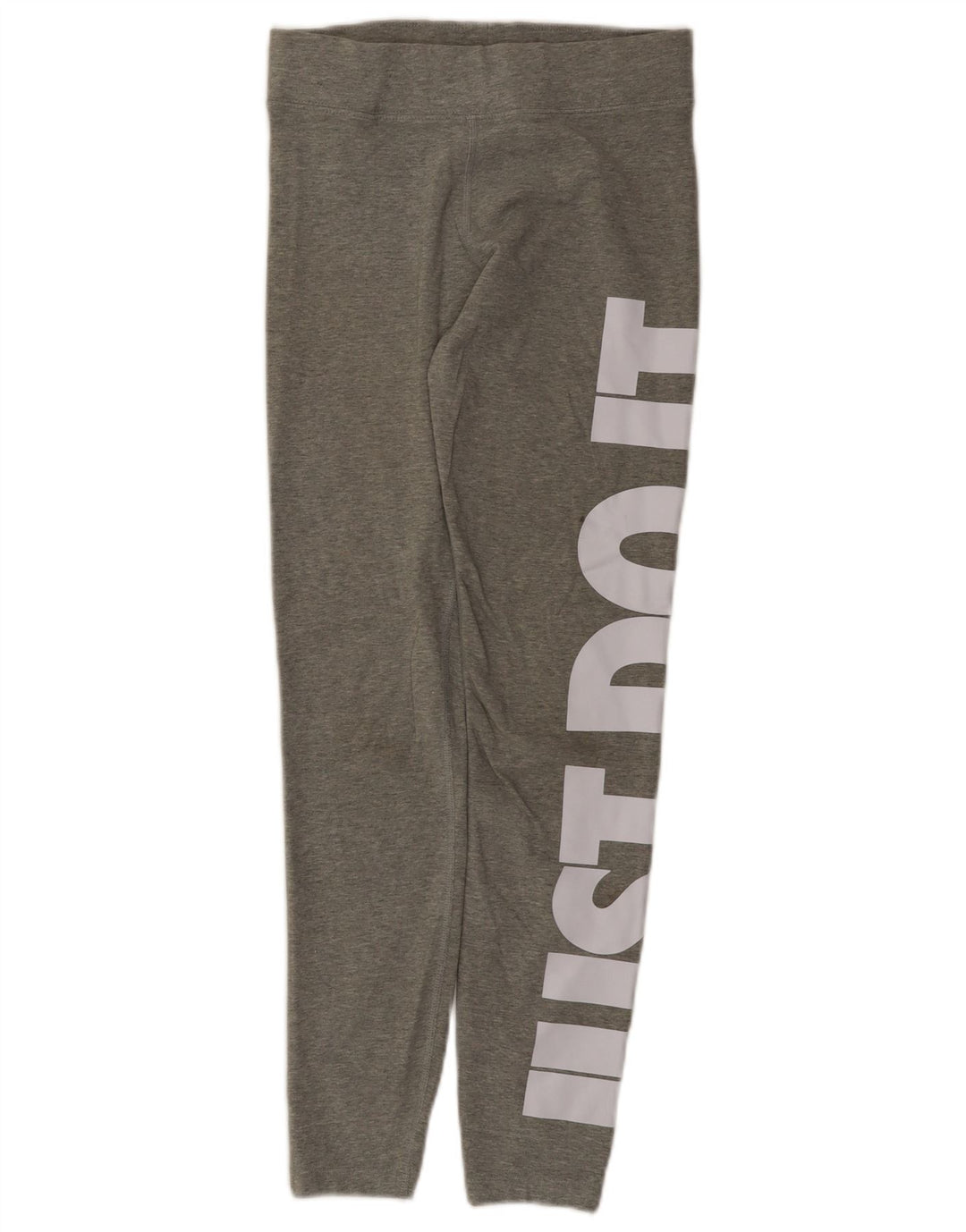 Damskie legginsy Nike Graphic UK 12, średnioszare, bawełniane