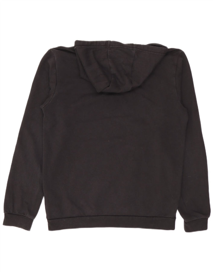 Męski sweter z kapturem ADIDAS, mały, czarny, bawełniany